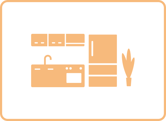 家具・家電付きの物件も多数紹介